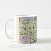 Mug Carte ancienne du Nebraska (Gauche)