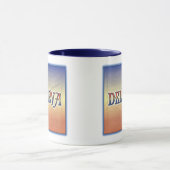 Mug Carte antique de DelMarVa (Centre)