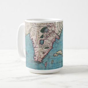 Mug Carte antique de la Floride et du Cuba
