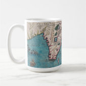 Mug Carte antique de la Floride et du Cuba (Gauche)