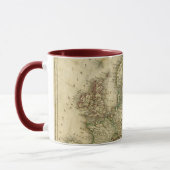 Mug Carte antique de l'Europe (Gauche)