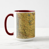 Mug Carte antique du Canada (Gauche)