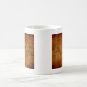 Mug Carte antique du monde (Centre)