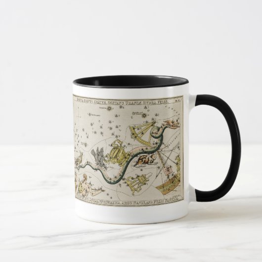 Mug Carte astronomique vintage (Droite)