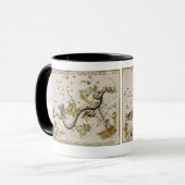 Mug Carte astronomique vintage (Devant gauche)