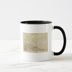 Mug Carte Atlas de l'Allemagne du Nord