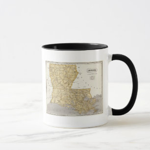 Mug Carte Atlas Louisiane