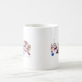 Mug Carte - blanc (Centre)