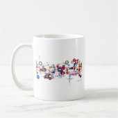 Mug Carte - blanc (Gauche)