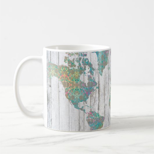 Mug Carte Boho II (Gauche)