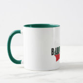 Mug Carte Bulgarie moderne simple Lettre Drapeau Souve (Gauche)