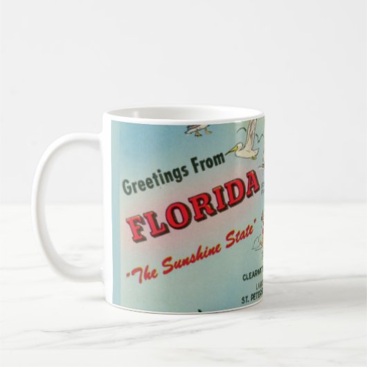 Mug Carte Central Florida (Gauche)