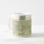 Mug Carte Central Park 1870 (Devant gauche)