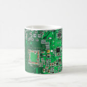 Mug Carte circuit imprimé circuit vert PCB (Centre)