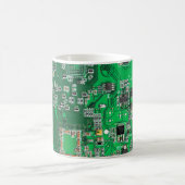 Mug Carte circuit imprimé circuit vert PCB (Centre)
