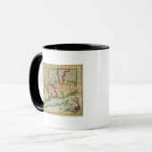 Mug Carte Connecticut (Devant gauche)
