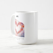 Mug Carte d'Affirmation Love Positive (Devant gauche)