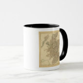 Mug Carte d'Angleterre (Devant droit)