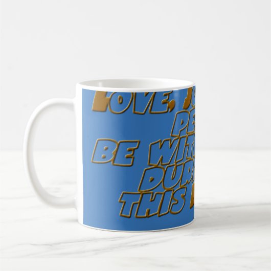 Mug Carte d'anniversaire pour un ami chrétien (Gauche)