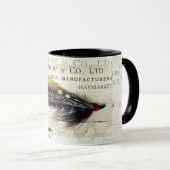 Mug Carte d'antiquités à vol Saumon (Devant droit)