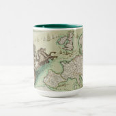 Mug Carte d'attaque navale sur l'Angleterre par (Centre)