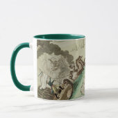 Mug Carte d'attaque navale sur l'Angleterre par (Gauche)