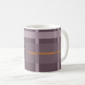 Mug Carte d'automne de chat mignon Halloween (Devant droit)