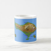 Mug Carte de Bali Holliday (Centre)