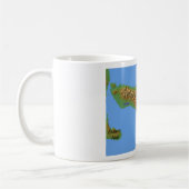 Mug Carte de Bali Holliday (Gauche)