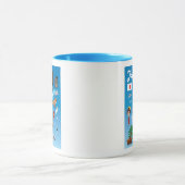 Mug Carte de bande dessinée d'enfants du Japon (Centre)