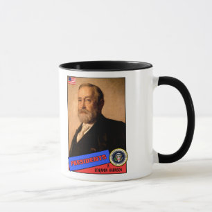 Mug Carte de baseball de Benjamin Harrison