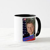 Mug Carte de baseball de Bill Clinton (Devant droit)