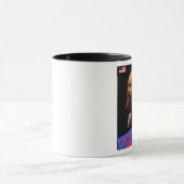 Mug Carte de baseball de Chester A. Arthur (Centre)