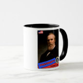 Mug Carte de baseball de Rutherford B. Hayes (Devant droit)