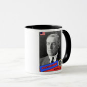 Mug Carte de baseball de Woodrow Wilson (Devant droit)