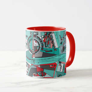 Mug Carte de Berlin, Allemagne