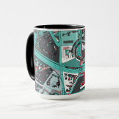 Mug Carte de Berlin, Allemagne (Devant gauche)