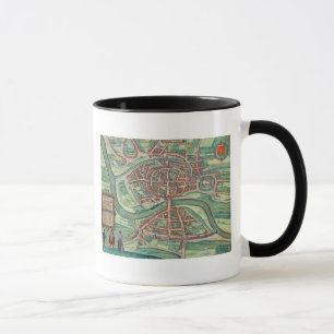 Mug Carte de Bristol, de "Civitates Orbis Terrarum"