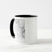 Mug Carte de Brobdingnag (Devant gauche)