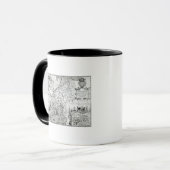Mug Carte de Caernarvon, 1616 (Devant gauche)