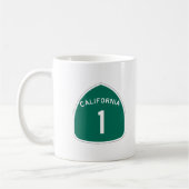 Mug Carte de Cambria (Gauche)