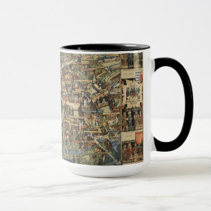 Mug Carte de Cambridge, Angleterre