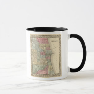 Mug Carte de Chicago par Mitchell