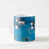 Mug Carte de circuit électronique (Devant gauche)