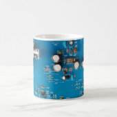 Mug Carte de circuit électronique (Centre)