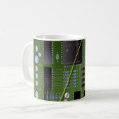 Mug Carte de circuit imprimé (Devant gauche)