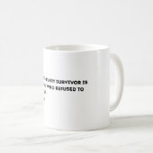 Mug Carte de définition d'infirmière – Drôle et sincèr (Devant droit)