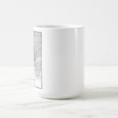Mug Carte de Détroit (Centre)