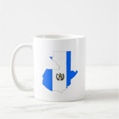 Mug Carte de drapeau du Guatemala normale (Gauche)