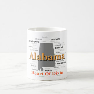 Mug Carte de fierté de l'Alabama
